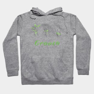 Hand Growing Triptych Hoodie